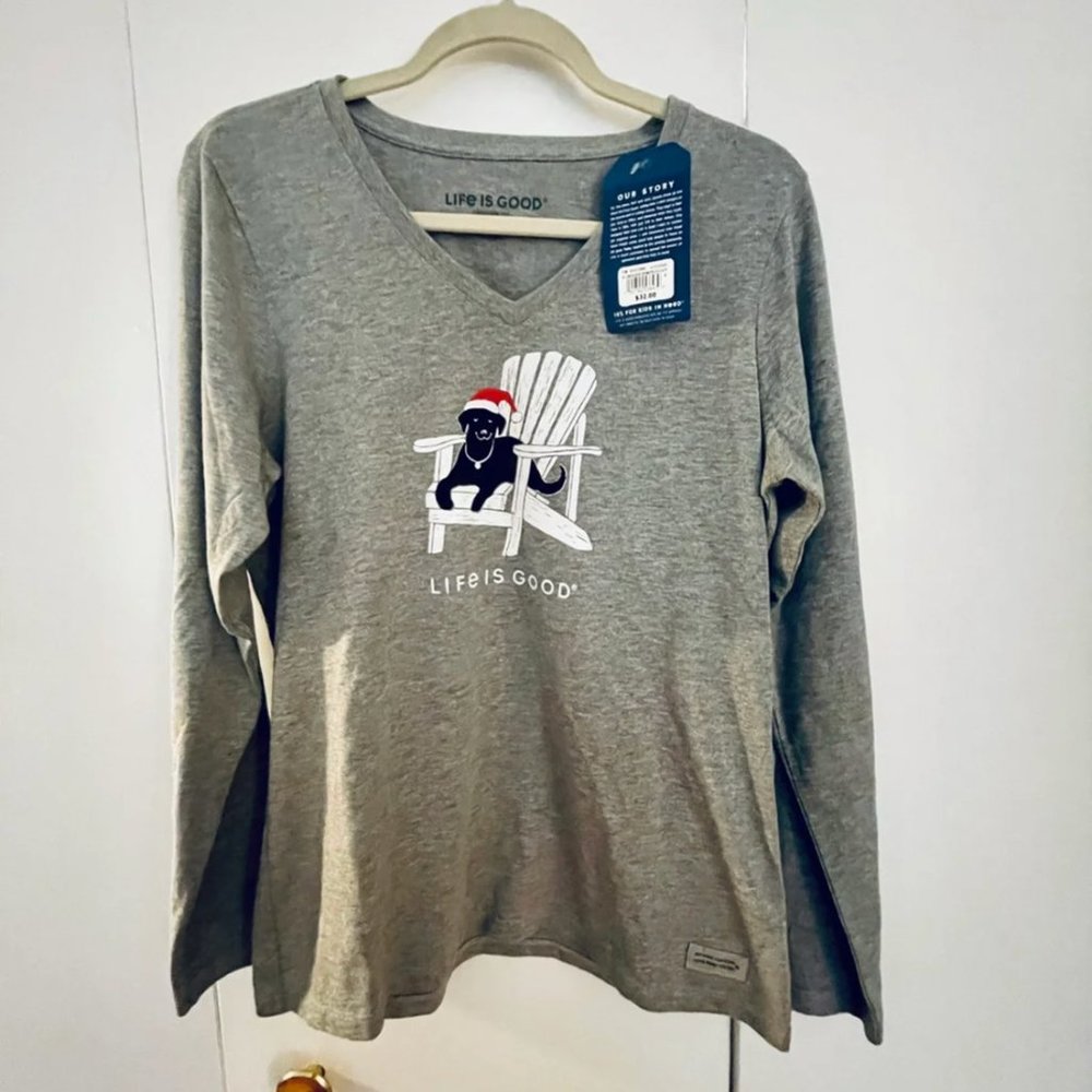 Life is Good Crusher Tee